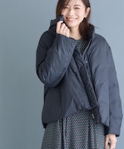 【すっきシルエット】ショート丈ダウンコート