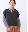 【単品使い◎】ニットベスト＋シャツセット