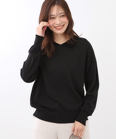 【着映え◎】衿つきニットトップス