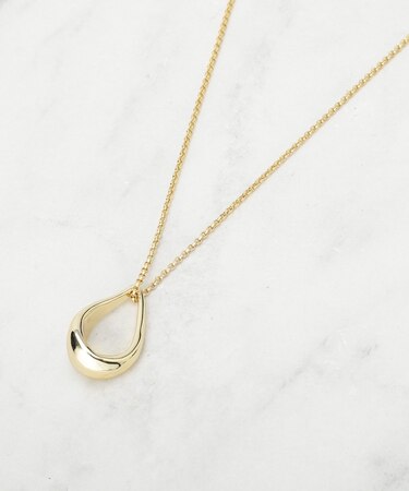 【長さ調節可】ワントップデザインネックレス