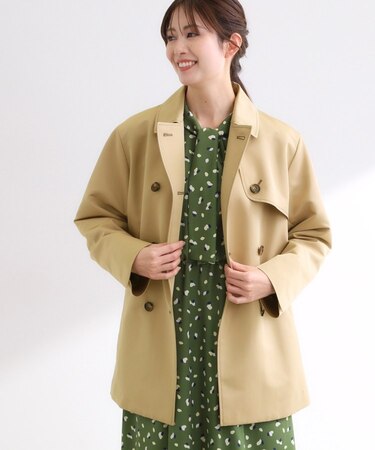 【オン・オフ着回しやすい◎】ダブルブレストジャケット