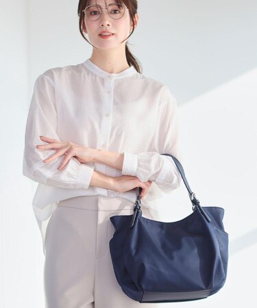 【3WAY／しっかり収納／インナーバッグ入り／ショルダー付き】ナイロンバッグ