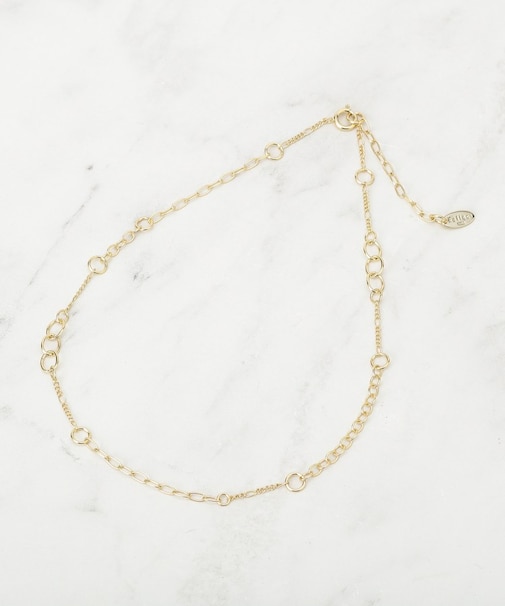 ランダムチェーンネックレス