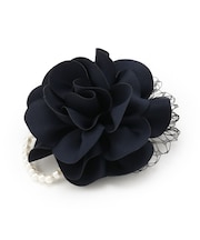 【フォーマル／入卒】レースフラワーミニコサージュ