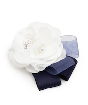 【フォーマル/入卒】サテンフラワーコサージュ