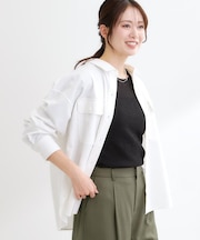 【羽織にも◎】ダンガリーシャツ