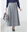 ダンガリータックフレアスカート