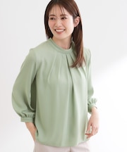 タックスタンドカラーブラウス