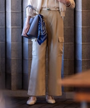 ストレートワイドカーゴパンツ