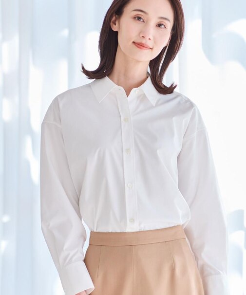 【羽織りにも◎】タイプライタービッグシャツ