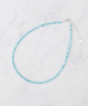 天然シェルカラーネックレス