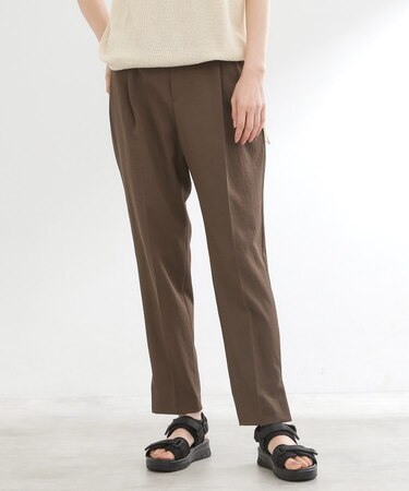 【マシンウォッシュ可】センタープレスリラクシーイージーパンツ