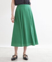 【選べる2柄／セットアップ可】フレアシルエットスカート