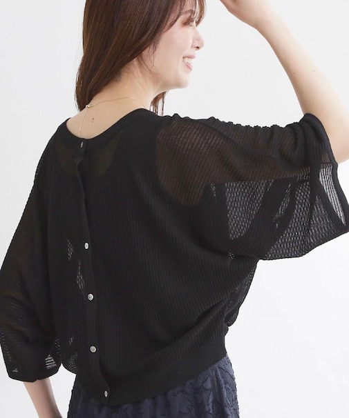 【前後2WAY】リラクシーニットトップス