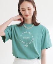【REGENCY WORKS／Reflect別注カラーあり】サークルモチーフTシャツ