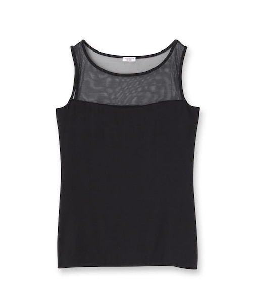 【BASIC COTTON】シアータンクトップ