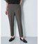 【私のパンツ／マシンウォッシャブル】ベーシックテーパードパンツ