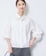 ショート丈シャツブルゾン