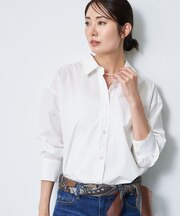 【羽織◎】オフボディシルエットシャツ