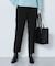 【SS-4Lサイズ／私のパンツ】ストレートシルエット テーパードパンツ