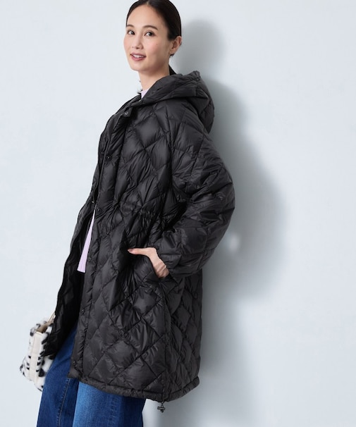 【TAION】ロングダウンコート