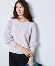 【マシンウォッシュ】ホールガーメントニット