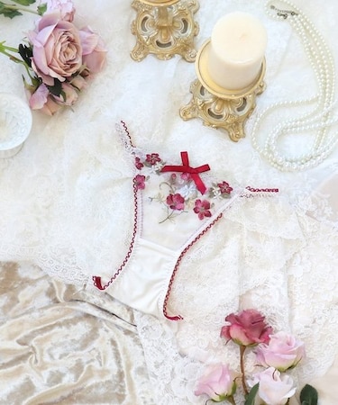 アン・マリー レースショーツ