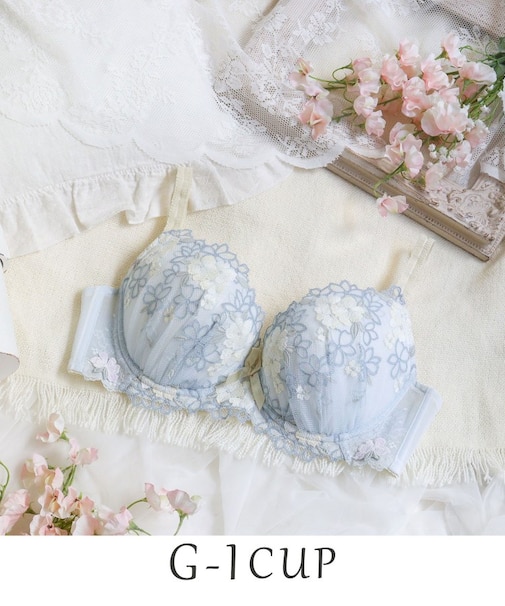 フロール ブラジャー（G-I）＜バストアップタイプ＞