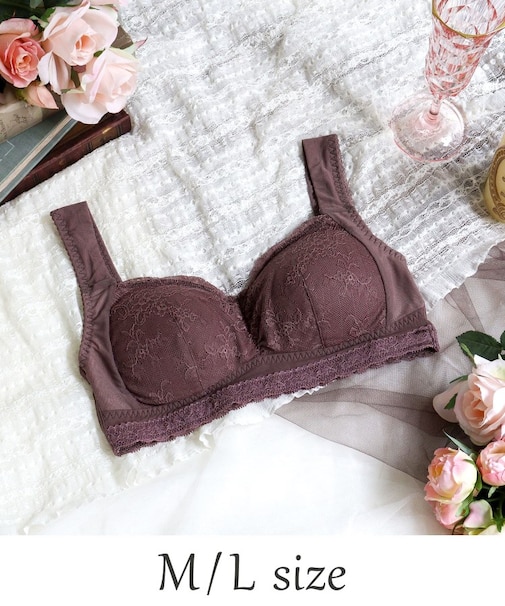 リア おやすみブラ（M-L）