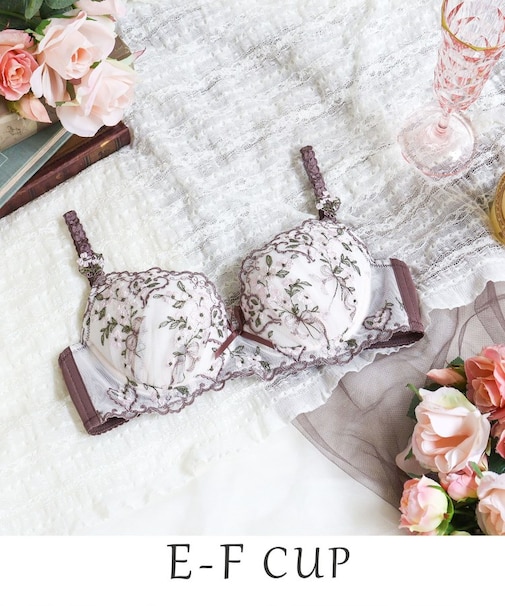 リア ブラジャー（E-F）＜スウィートリッチ＞