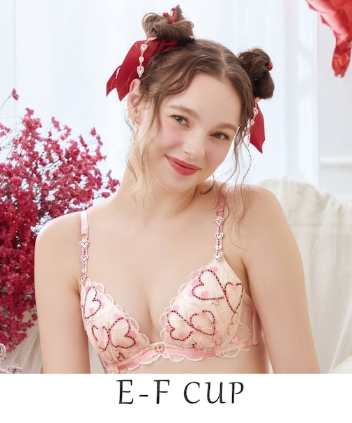 ジアン ブラジャー（E-F）＜リサマリ ミラクル谷間ブラ＞