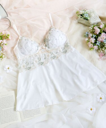 シュクリエ カップ付キャミソール