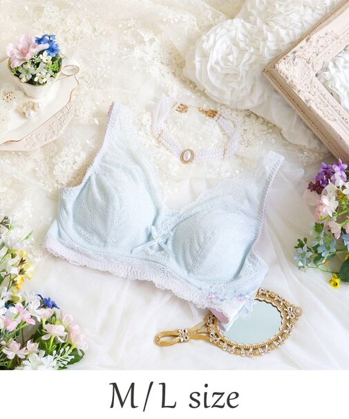 フロリタ おやすみブラ（M-L）