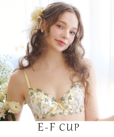 ナヨン ブラジャー（E-F）＜サイドシェイプ＞