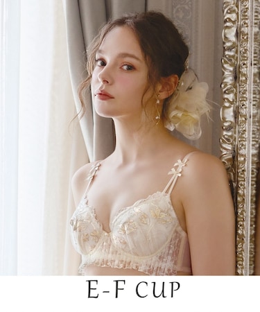 リアナ ブラジャー　（E-F）　＜サイドシェイプ＞