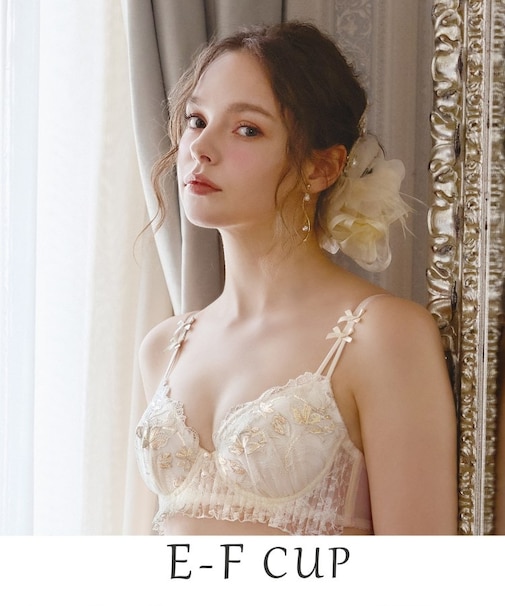 リアナ ブラジャー　（E-F）　＜サイドシェイプ＞