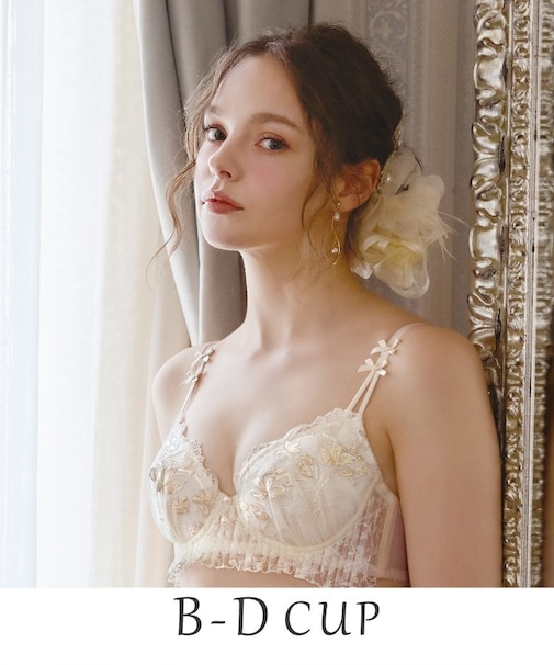 リアナ ブラジャー　（B-D）　＜サイドシェイプ＞