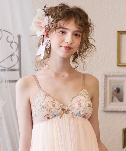 フェリーチェ カップ付マキシワンピース