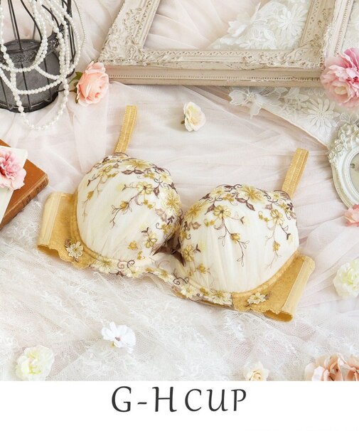 ジア ブラジャー （G-H） ＜バストアップタイプ＞