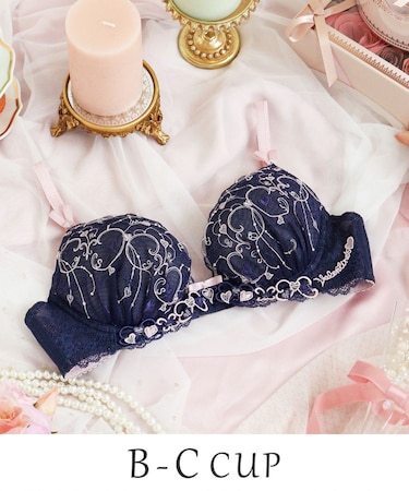 ヘルティー ブラジャー (B-C) ＜リサマリミラクル谷間ブラ＞