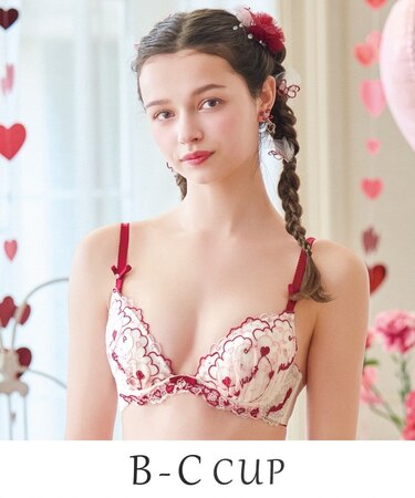 ヘルティー ブラジャー (B-C) ＜リサマリミラクル谷間ブラ＞