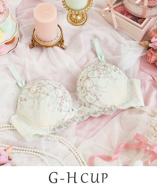ヘルティー ブラジャー (G-H) ＜Glamor Bra／サイドすっきりタイプ＞