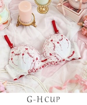 ヘルティー ブラジャー (G-H) ＜Glamor Bra／サイドすっきりタイプ＞