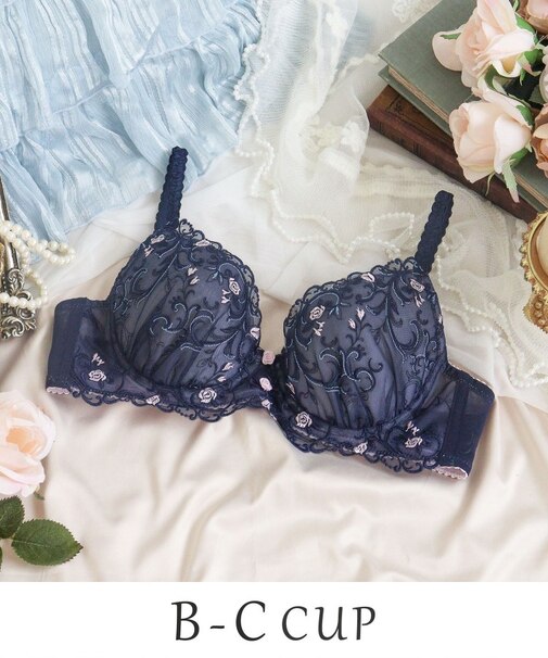 シュテファニ ブラジャー (B-C) ＜Side Shape（サイドシェイプ）＞