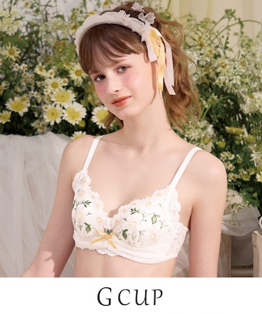 スフレ ノンワイヤーブラ (G) <ノンワイヤーブラ シュシュフィットタイプ>