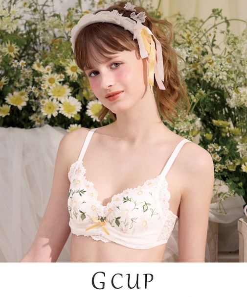 スフレ ノンワイヤーブラ (G) <ノンワイヤーブラ シュシュフィットタイプ>