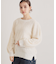 【web限定／今すぐ活躍】リボンヤーンニット