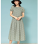 【Web限定カラー／リバティプリント】パフスリーブワンピース