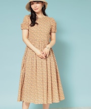 【Web限定カラー／リバティプリント】パフスリーブワンピース