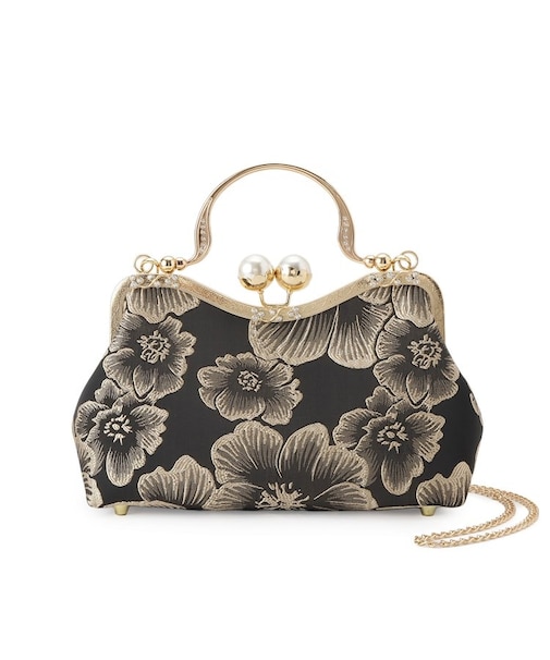 【内ポケット付/3色展開】がま口バッグ